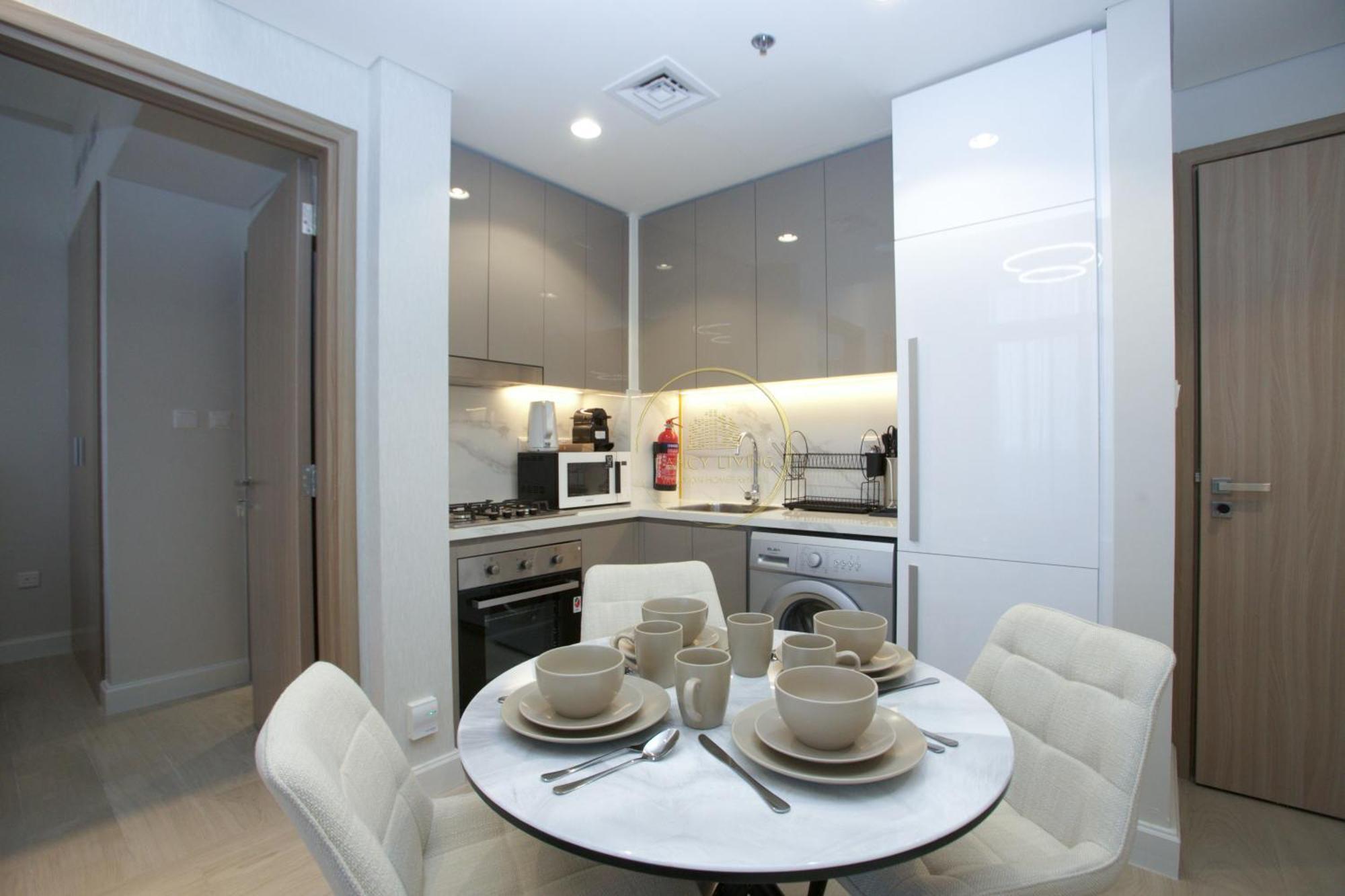 Standard 2Bhk Located In Azizi Riviera 46 Dubai Exteriör bild